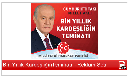 Bin Yılık Kardeşliğin Teminatı Reklam Seti