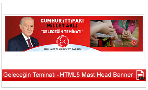 MHP Geleceğin Taminatı Mast Head Banner - HTML5