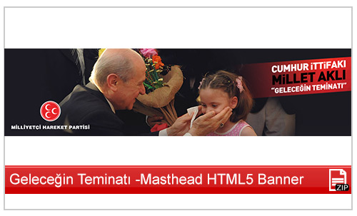 Cumhur İttifakı Millet Aklı - Geleceğin Teminatı Masthead Banner 2