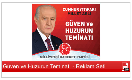 Güven ve Huzurun Teminatı Reklam Seti