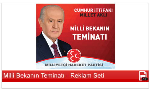 Milli Bekanın Teminatı Reklam Seti